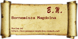 Bornemisza Magdolna névjegykártya